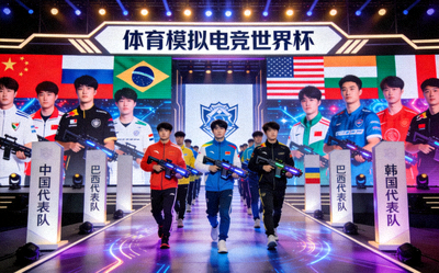 体育模拟电竞世界杯开幕式盛典 - 各国代表队入场仪式
